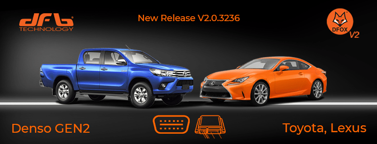 Visuel officiel : Toyota et Lexus Denso Gen2 : DFOX V2 enrichit l’OBD