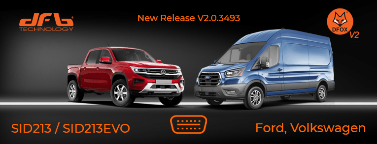 Visuel officiel : Ford/VW SID213 et SID213 EVO : DFOX V2 étend l’OBD