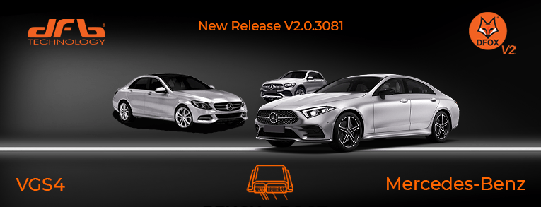 Visuel officiel : Mercedes VGS4 : nouveaux drivers BENCH DFOX