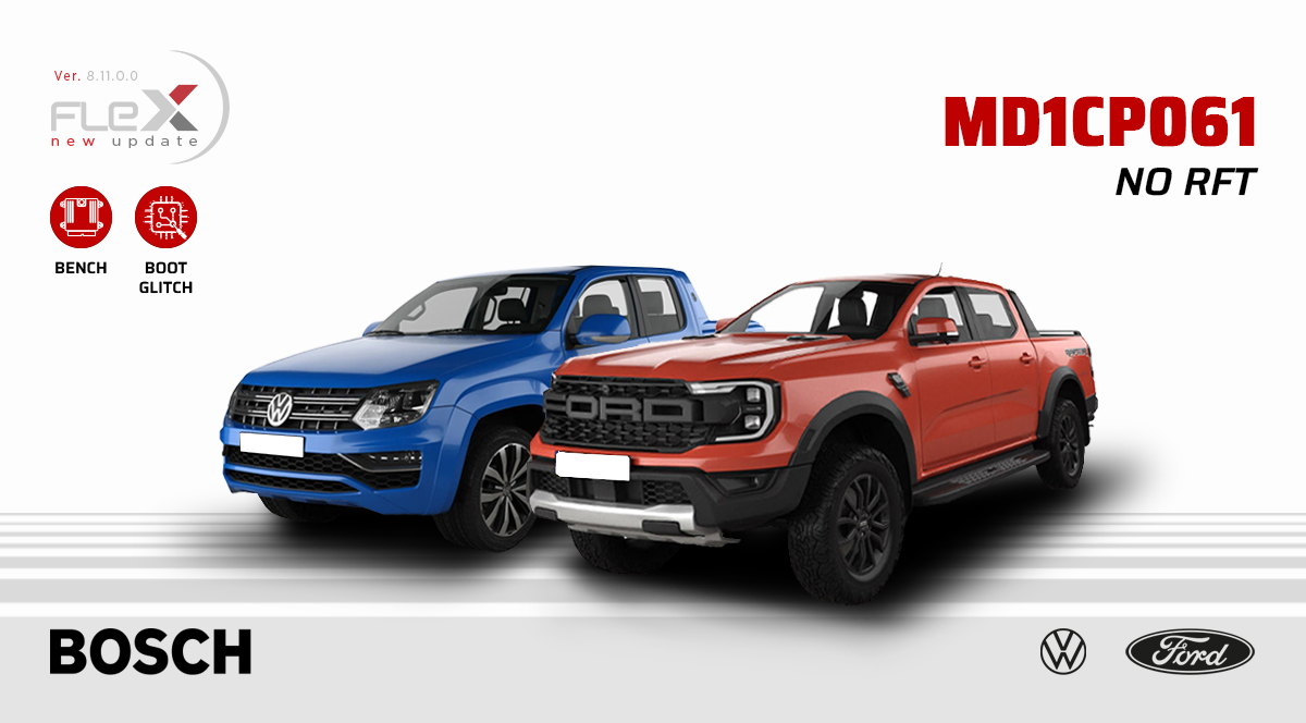 Visuel officiel : Ford MD1CP061 : Boot Glitch puis BENCH avec Flex 8.11