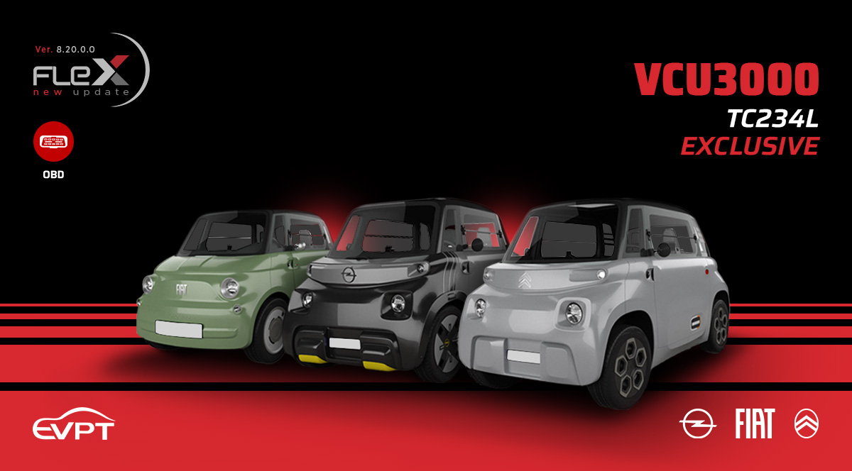Visuel officiel : VCU3000 Stellantis : l’OBD rejoint les modes Flex