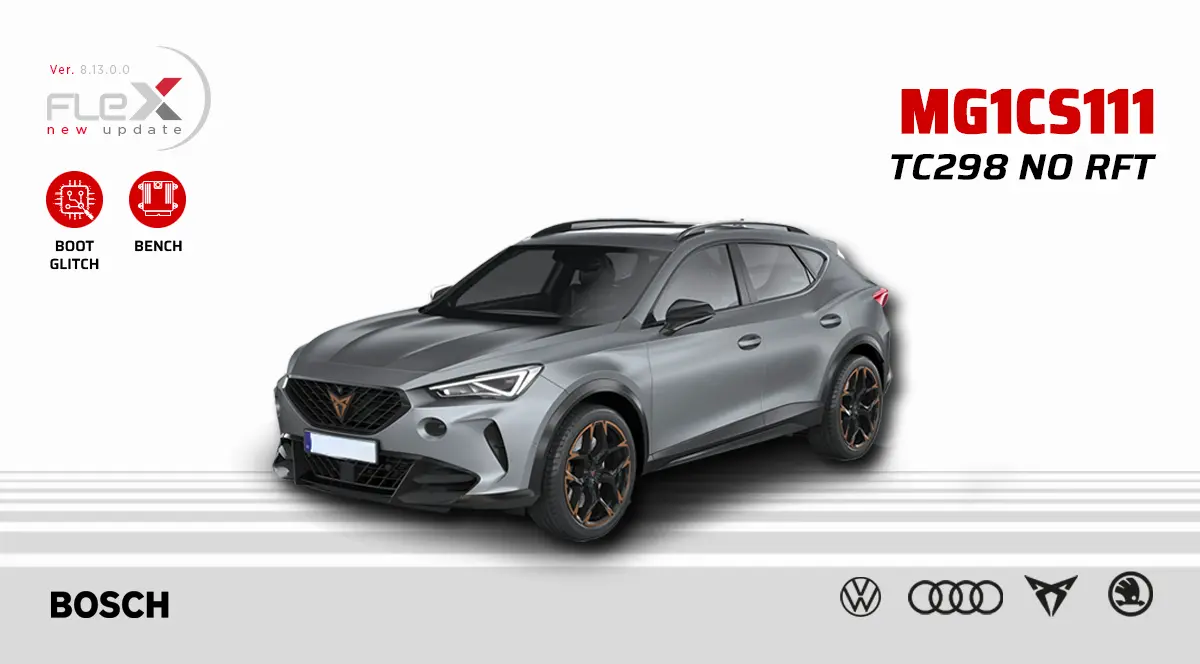 Visuel officiel : VAG MG1CS111 TC298 : Flex 8.13 évite l’envoi RFT